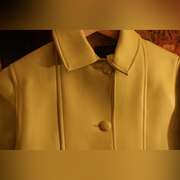 Vintage - 60s Expanded Vinyl Mod Jacket - Picture 6 of 14